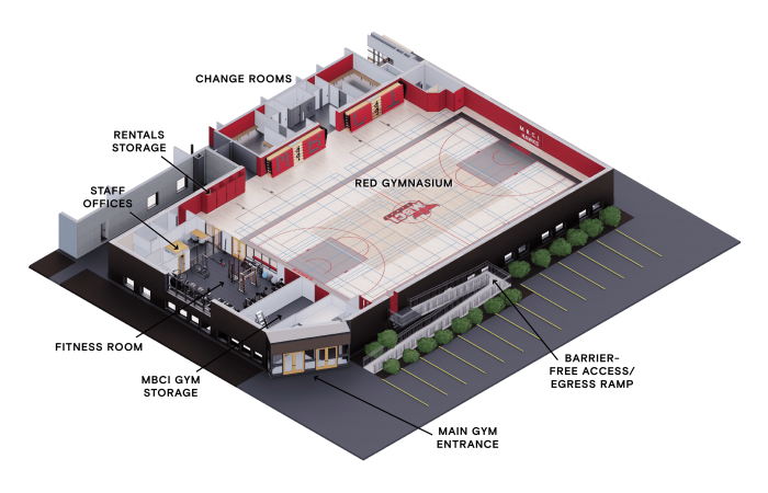 MBCI Gym Renovation_Axo View_Overall_Annotated_April 2025 (2)(3)